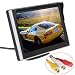 Produktbild ePathChina® 5 Zoll TFT LCD HD Digital Panel Farbe Rückfahrkamera Monitor OSD Menü DC 12V LED-Hintergrundbeleuchtung Display-Fahrzeug-Rückspiegel-Monitor-Unterstützung drehbarer Bildschirm & 2 Video-Eingang für VCD / DVD / GPS / Auto-Rückkamera & Andere Video Ausrüstung