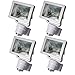 Produktbild 4 x Timeguard weiss sicherheit Pro 500w PIR Energiespar-Halogen-Scheinwerfer