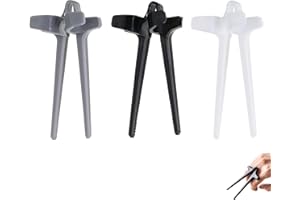 Olakin Bacchette, Bacchette per Dita per Giocatori, Bacchette Ecologiche e Riutilizzabili, Bacchette di Plastica per Snack a Mano, Gaming, Ciambelle Alimentari