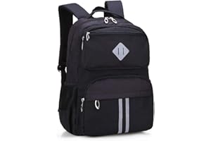 HOPYOCK-Torby Szkolne Dla ChłOpcóW DziewcząT Dzieci,Wielokieszeniowe Plecaki DziecięCe Unisex Z Nocnym Odbiciem, Plecak Do SzkołY Podstawowej/śRedniej Z TyłU Torby Na KsiążKi