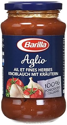 Autre Barilla Sauce Ail 400 g - Lot de 3