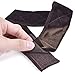 eBoot 2 Pack Velvet Wig Grip Band Comfort Head Hair Band Adjustable Fastern, Brown and Black