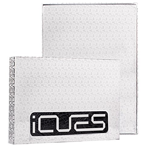 Apple iPad Air 2 Case | Samsung Galaxy Tab S3 und S2 9.7 Tasche | passend für 8.0 bis 10.1 Zoll Tablets | Croc Optik schwarz | iCues Piquante Etui | weitere Leder-Imitat – und Farbvarianten verfügbar | universelle Schutz-Hülle mit Geschenk-Box - 6