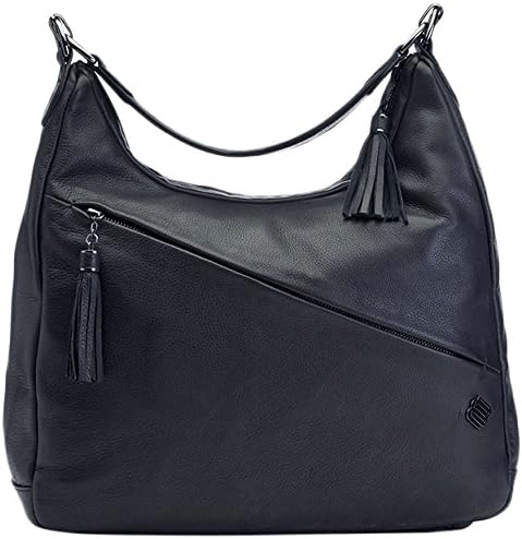 Marshall Bergman Hydra Leather Bag for 11-Inch Tablet- Black
