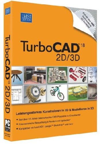 Preisvergleich Produktbild Turbo Cad V 18 2D / 3D