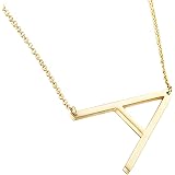 Buy ETHOON Sideways Initial Necklace 