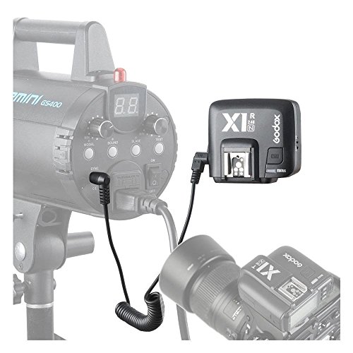 Godox X1r 2 4  GHz sans fil Hot Shoe D  clencheur flash r  cepteur D70 D70S D80 D90 D1200 D300 D300s D600 D700 D750 D800 D810 D3000  S  rie S  rie D5000  D7000  S  rie pour Nikon DSLR       Noir
