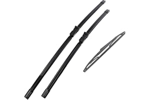 JCAKES Automotive Tergicristalli Per Astra J 2009 2010 2011 2012 2013 2014 2015 Tergicristallo Anteriore Posteriore Set Parabrezza Finestrino Pioggia Spazzole 27"+25"+12" Tergicristalli