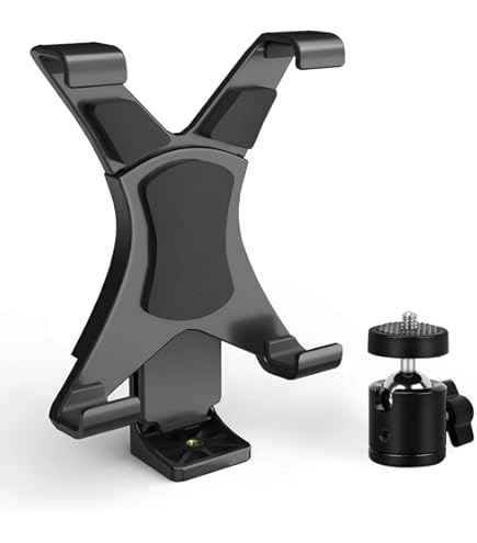 Konig & Meyer 18875-000-55 iPad 2 Holder for Spider Pro, Black
