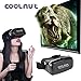 COOLNUT® Virtual Reality Glass,Private Theater to watch 3D Movie VR Glass works with 4.7- 6.0" Android & Smartphones like Apple iPhone5, 6, 6+, 6s, 6s+, Samsung, HTC, MI, Blackberry, Nokia, Moto, Asus, Lenovo, Xiaomi & all others [VR Headset] RS.1499.00