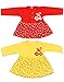 Babeezworld Regular Daily Wear Baby Girl Cotton Full Sleeves Vest Jhabla Frock Dress Set (Kids Combo Pack Of 2) RS.449.00