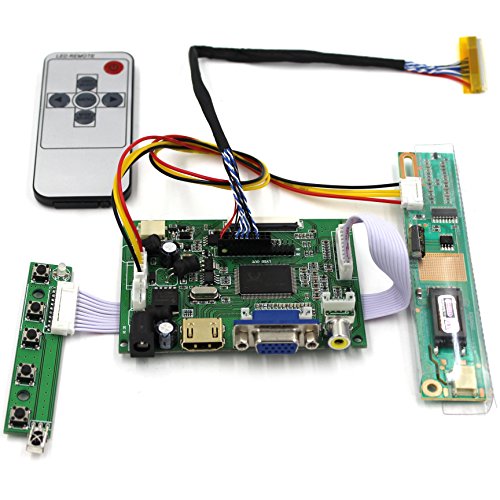 HDMI + VGA + 2AV Eingang LCD Controller Board für B141EW03 LP154W01 14.1 „15.4“ 1280×800 LCD Panel - 2