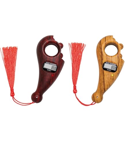 Hitopin 3 Pièces Compteur Numérique De Perles, Bouddha Perles Compteur, Compteur Numérique De Doigts, Compteur Digital De Doigts, Pour Méditation,Relaxation,Prière Bouddhiste,Musulman Ramadan