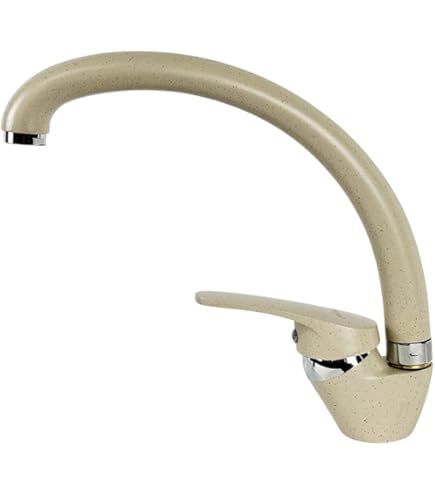 Miscelatore Rubinetto Cucina Canna Curva Lavello Monocomando Avena - Foto 3