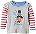 Rockin' Baby Unisex Baby Ringmaster T-Shirt, Grey, 9-12 Months