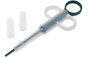 ds. distinctive style Plastic Pet Pill Tablet Feeder Durable Injector Syringes Medical Feeding Tool with Soft Tip for Cats Dogs (Green)