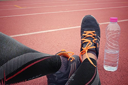 Camari Gear Sports Kompressionsstrümpfe (PAAR) – für Männer & Frauen – Wadenbandage Compression Calf Sleeves – für Schnelle Erholung, Bessere Blutzirkulation, Laufen, Radfahren, Triathlon, Flugreisen, Krankenschwestern - 5