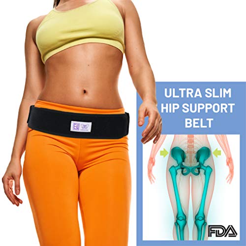 Preisvergleich Produktbild Everyday Medical Beckenbandage / Schmerzlindernder Beckengürtel für Kreuzschmerzen, Hüftschmerzen, Beckenschmerzen, Bandscheibenvorfälle / Sakroiliakalgürtel in Standardgröße - Small / Medium