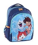  Vadobag Yokai Watch - Sac A Dos Bleu 35Cm 1 Poche Soufflet Mochila Infantil, 35 cm, Azul (Bleu)