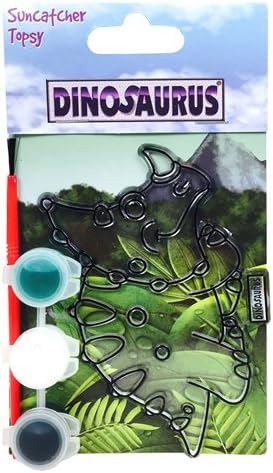 Trimcraft Dinosaurus Collection - Paint your own Dinosaur Suncatcher - Topsy