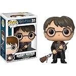 Funko Pop Harry con la escoba Saeta de Fuego (Harry Potter 51)