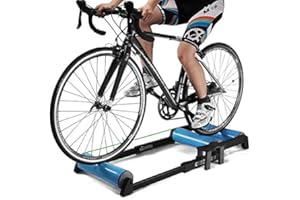 Rodillo Bicicleta Ajustable, Rodillos Bicicletas para Entrenamiento Interior, Rodillos bicis Interior y Exterior