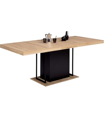 Table à Manger Rectangle Extensible 6-10 Personnes - JUNE |ID Market