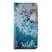 Produktbild Nancen Samsung Galaxy S4 Mini I9190 i9195 (4,3 Zoll) Handy Lederhülle, Flip Case Wallet Cover with Stand Function, Folio Bookstyle Handytasche Soft Silikon Bunte Muster Tasche PU Leder Slim Shell Handyhülle.