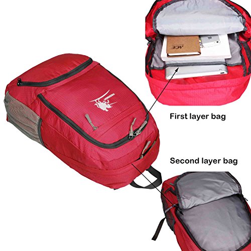 Fafada Rucksack Canvas Vintage Damen Mädchen Leder Retro Laptop backpack Schulrucksack Daypack für Campus Studenten und Outdoor Reisen (Schwarz/Blau/Armeegrün/Kaffee) - 5