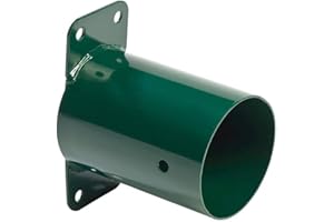Gartenpirat Raccord connecteur Mural de balançoire Vert Ø 100 mm Bois Rond