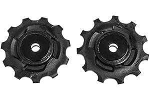 Sram MTB SRAM Jockey Wheel Set for X9 Type 2 Rear Derailleur (1 Pair), 11.7518.018.001,Black