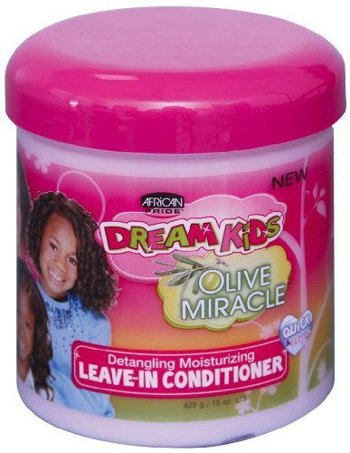 African Pride Dream Kids Olive Miracle Detangling Moisturizing Leave-In Conditioner 425g/15 oz