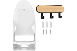 BDHI Large Ironing Board Hanger Wall Mount Electric Iron Holder Rack Laundry Room Iron Board Holder Laundry Room Decor Organization(Y309-1)
