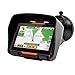 Produktbild Koolertron Motorrad Navigation wasserdicht GPS Navigationsgeräte 4,3" 480x272 Win 6.0 eingbauter 4G Speicher mit Kartenmaterial Multimedia-Player tragbar MP3 Video Bluetooth USB Slot Lautsprecher schwarz
