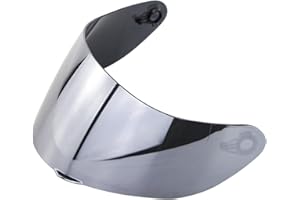 Shkalacar Visera Casco Moto Reemplazo para AGV K1 K3SV K5 Casco, Visera Casco Reemplazo para AGV K1, Visera de Lente para Casco Protección contra Viento