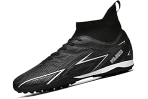 WEJIESS Fußballschuhe Herren High Top Fussballschuhe TF Kinder Stollenschuhe Jugendliche Athletics Trainingsschuhe Football Schuhe Hallsportarten Fußball Stiefel