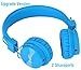 Produktbild Termichy Kopfhörer Kinder für Jungen und Mädchen, Faltbarer Leicht On-Ear HiFi Stereo kopfhoerer Mit Abnehmbarem Audio Kabel und Share Port (Blau)