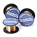 Produktbild hexteQ. Kupferlackdraht CuL (Magnet Wire) | 3 Rollen | Außendurchmesser: 0,1 mm | Länge: 27 m (9 m pro Rolle)