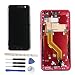 Produktbild General Bildschirm Ersatzteil komplette lcd display touchscreen digitizer Glas panel mit Frontrahmen für HT C U11 U 11 U-3w U-1w 5.5" (Solar Red)