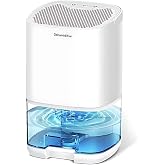 Coofbe Led Işıklı Otomatik Banyo Mutfak Oda Dolap 1000ml Nem Alma Cihazı Mantar Rutubet Nem &Ouml;nleyici