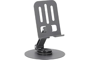 Fitto 360-Degree Rotating Phone Stand For Desk - Adjustable Smartphone Holder for Home & Office