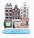 Price comparison product image Holland Old Houses Dutch Canal Europe 3D Resin TOY Fridge Magnet Free Ship