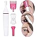 SHOPEE Sweet Sensitive Precision touch Electric Trimmer For Women (Hair removal) White RS.375.00