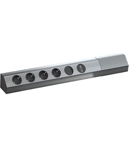 Bachmann 932.102 Casia 2 hoekstopcontact 2x RA wcd 1x USB A en 1x USB C poort zwart Bachmann 932.102 Casia 2 hoekstopcontact 2x RA wcd 1x USB A en 1x USB C poort zwart