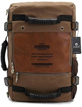YAAGLE Canvas schick Schultertasche Herren Rucksack Handtasche multifunktional outdoor Bergsteigen Koffer Reisetasche...