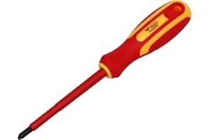 BRILLIANT TOOLS BT068008 Giravite VDE a croce PH2 x 100 mm [Powered by KS TOOLS]