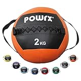 PRODUCTO: Wallball profesional 2 kg perfecta para realizar numerosos ejercicios de FUNCTIONAL FITNESS y para fortalecer, tanto en casa como en el gimnasio, tus músculos abdominales, pectorales, bíceps, tríceps, cuádriceps y glúteos