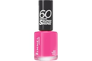 Rimmel London Rita Ora 60 Seconds Super Shine Nail Polish, Packaging May Vary, Neon Fest, 8 ml (Pack of 1)