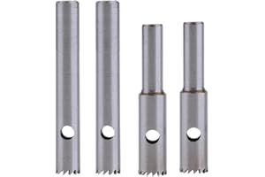 EASNEA 4 Pcs Holes Diameter 6mm 8mm Hole Saw Drill Bit Carbide Steel Cutter Tool for Wood Buddha Beads CNC Cutting Tools