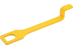 SANROLAX Tailgate Stand, 20 cm Yellow Stainless Steel Tailgate Stand, with Tailgate for VW T5 T6 Bus, Camper Tailgate Mount